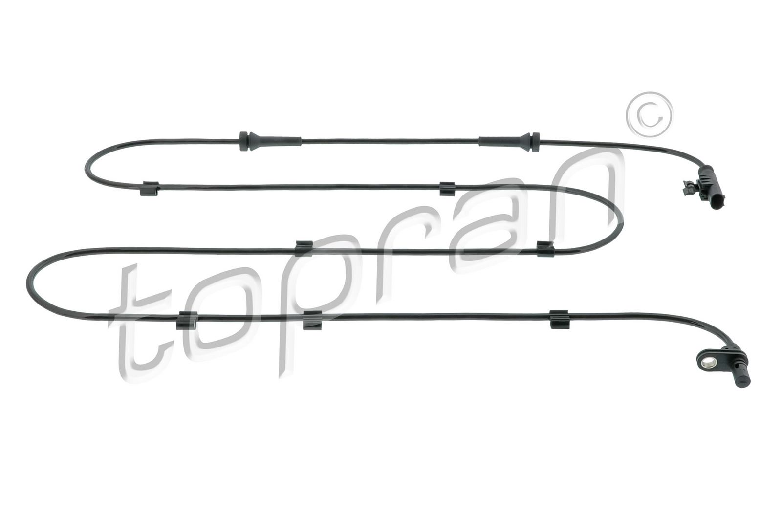 TOPRAN 410 438 Sensor, wheel speed Rear Axle Right for SMART