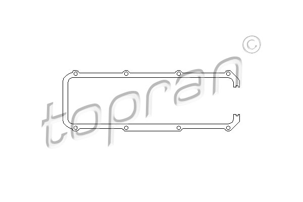 TOPRAN 100 197 Guarnizione, Copritestata-Guarnizione, Copritestata-Ricambi Euro