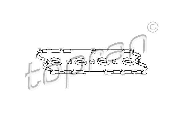 TOPRAN 110 858 Guarnizione, Copritestata-Guarnizione, Copritestata-Ricambi Euro