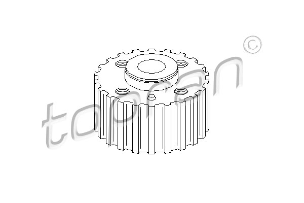 TOPRAN 108 697 fogaskerék, főtengely AUDI SEAT SKODA VW