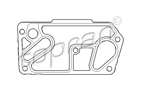 TOPRAN 111 912 Guarnizione, Carter filtro olio