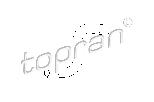 TOPRAN 102 996 Flessibile radiatore-Flessibile radiatore-Ricambi Euro