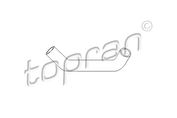 TOPRAN 103 447 Flessibile radiatore-Flessibile radiatore-Ricambi Euro