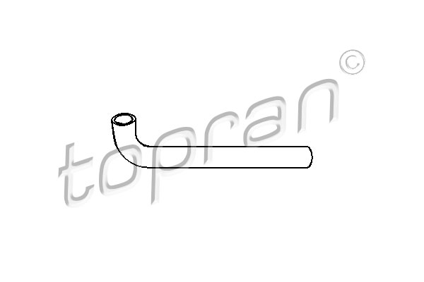 TOPRAN 101 091 Flessibile radiatore-Flessibile radiatore-Ricambi Euro