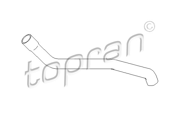 TOPRAN 109 194 Flessibile radiatore-Flessibile radiatore-Ricambi Euro