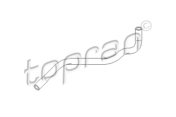 TOPRAN 103 002 Flessibile radiatore-Flessibile radiatore-Ricambi Euro