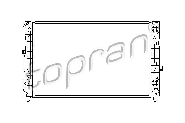 TOPRAN 112 294 Radiatore, Raffreddamento motore