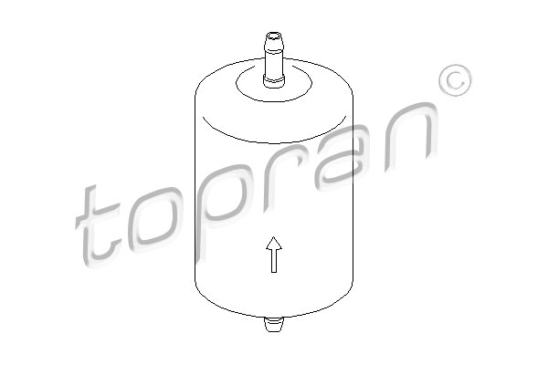 TOPRAN 401 032 palivovy filtr
