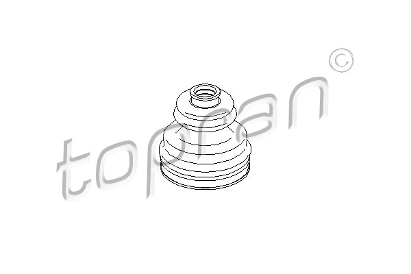 TOPRAN 111 776 Cuffia, Semiasse-Cuffia, Semiasse-Ricambi Euro