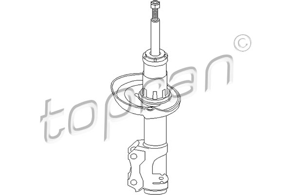 TOPRAN 108 367 Ammortizzatore