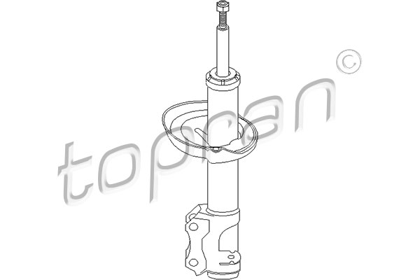 TOPRAN 108 271 Ammortizzatore-Ammortizzatore-Ricambi Euro