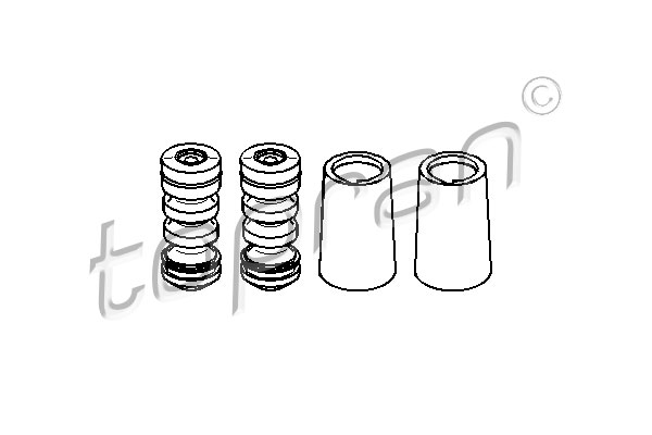 TOPRAN 914 105 Kit parapolvere, Ammortizzatore