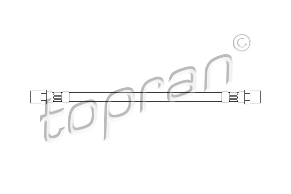 TOPRAN 103 699 Flessibile del freno-Flessibile del freno-Ricambi Euro