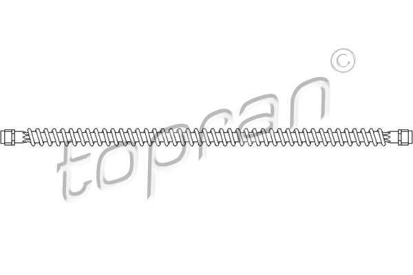 TOPRAN 111 066 Flessibile del freno-Flessibile del freno-Ricambi Euro