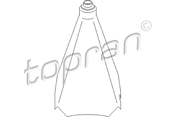 TOPRAN 110 903 Rivestimento leva cambio-Rivestimento leva cambio-Ricambi Euro