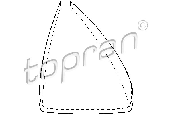 TOPRAN 110 904 Rivestimento leva cambio-Rivestimento leva cambio-Ricambi Euro