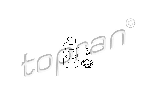 TOPRAN 103 762 Kit riparazione, Cilindro secondario frizione