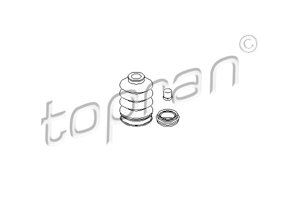 TOPRAN 103 303 Kit riparazione, Cilindro secondario frizione