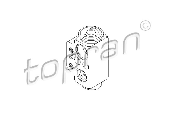 TOPRAN 112 307 Valvola ad espansione, Climatizzatore