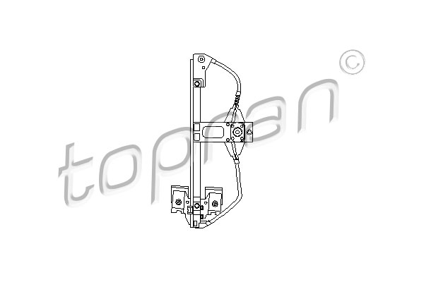 TOPRAN 103 156 Alzacristallo