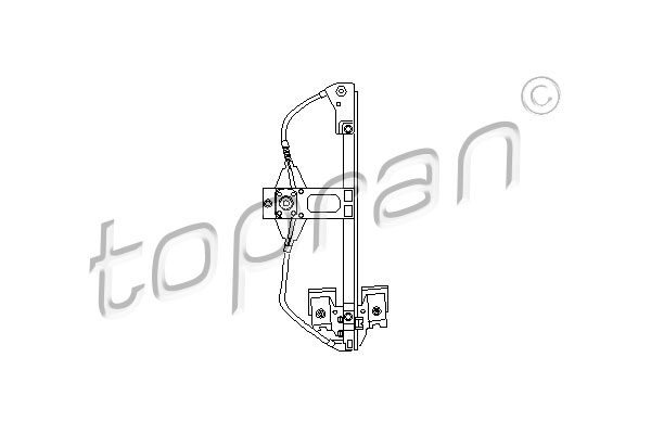 TOPRAN 103 157 Alzacristallo-Alzacristallo-Ricambi Euro