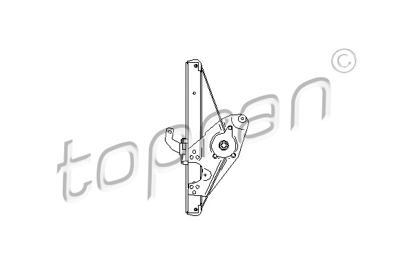 TOPRAN 112 366 Alzacristallo-Alzacristallo-Ricambi Euro