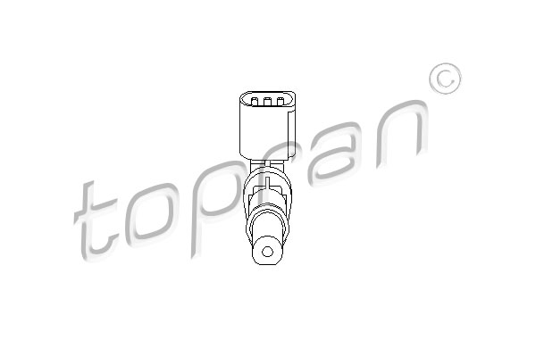 TOPRAN 111 399 Sensore, Posizione albero a camme