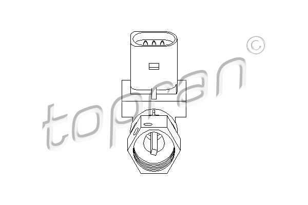 TOPRAN 109 750 Sensore, Odometro-Sensore, Odometro-Ricambi Euro