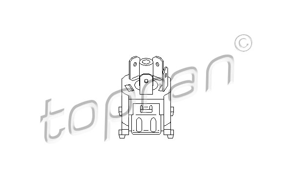TOPRAN 102 691 Interruttore ventola, Riscaldamento/Ventilazione