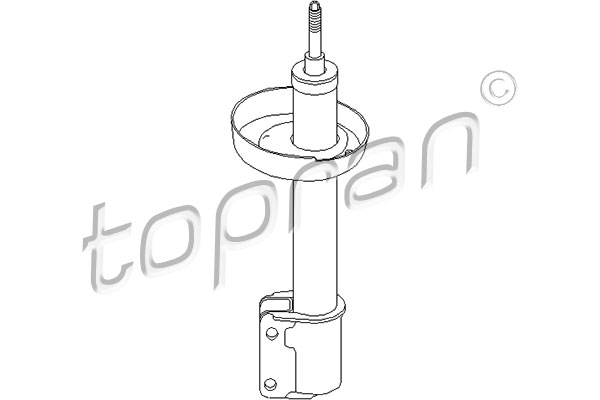 TOPRAN 200 419 Ammortizzatore