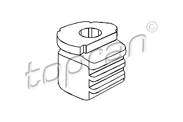 TOPRAN 200 492 Supporto, Braccio oscillante