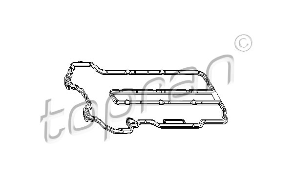 TOPRAN 206 530 Guarnizione, Copritestata