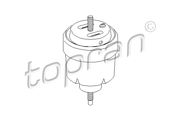 TOPRAN 205 164 Sospensione, Motore