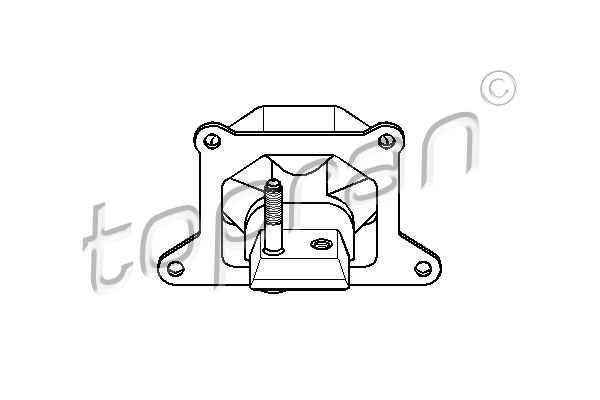 TOPRAN 201 398 Sospensione, Motore