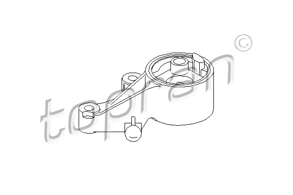 TOPRAN 206 566 Sospensione, Motore-Sospensione, Motore-Ricambi Euro