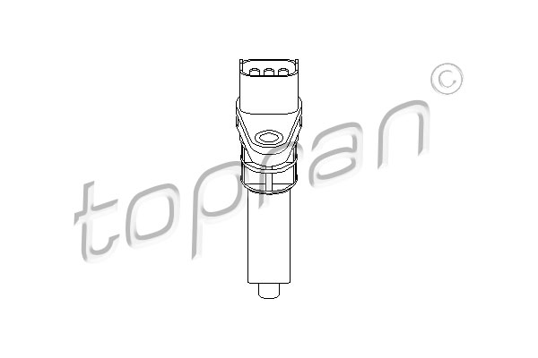 TOPRAN 207 446 Sensore, Odometro-Sensore, Odometro-Ricambi Euro