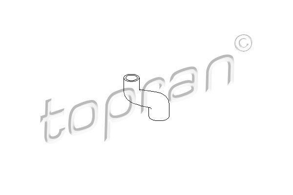 TOPRAN 205 714 Flessibile radiatore