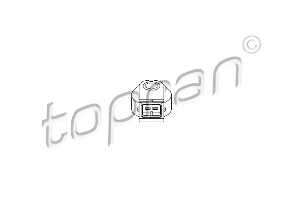 TOPRAN 205 889 Sensore di detonazione
