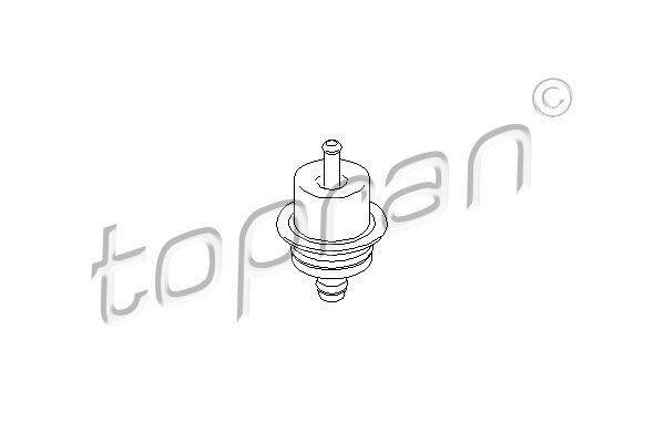 TOPRAN 301 901 Regolatore pressione carburante