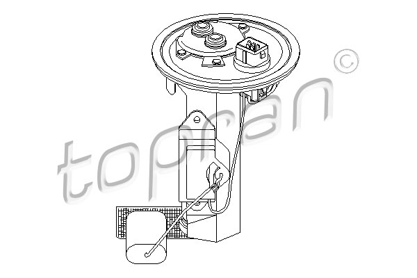 TOPRAN 302 673 Imp. alimentazione carburante-Imp. alimentazione carburante-Ricambi Euro