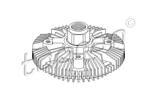 TOPRAN 302 005 Giunto di collegamento, Ventilatore radiatore-Giunto di collegamento, Ventilatore radiatore-Ricambi Euro