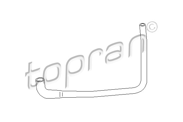 TOPRAN 301 436 Flessibile, Scambiatore calore, Riscaldamento-Flessibile, Scambiatore calore, Riscaldamento-Ricambi Euro