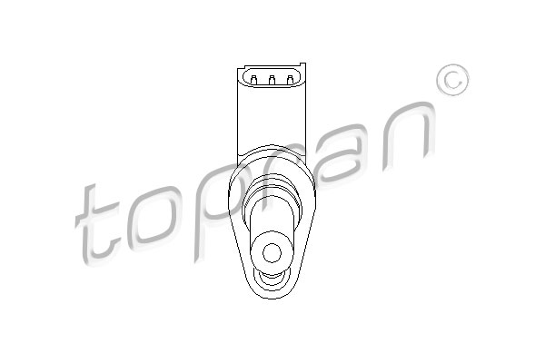 TOPRAN 302 667 Sensore, Posizione albero a camme