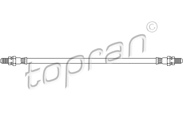 TOPRAN 303 943 Flessibile del freno-Flessibile del freno-Ricambi Euro