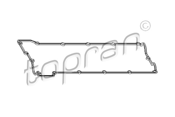 TOPRAN 300 432 Guarnizione, Copritestata