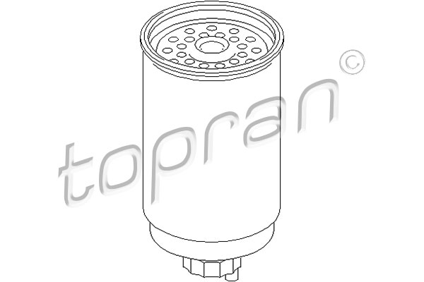 TOPRAN 300 352 Filtro carburante