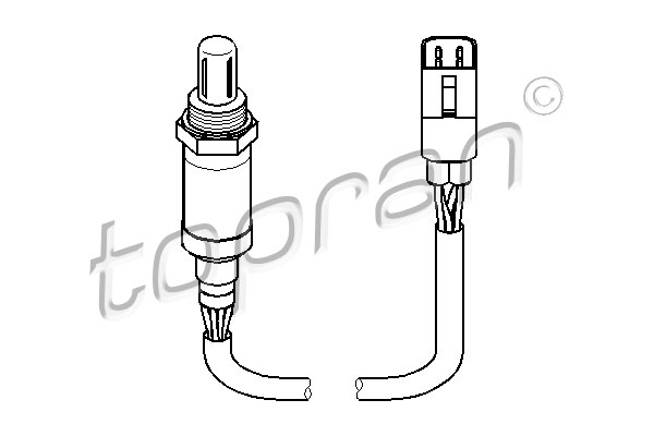 TOPRAN 300 589 Sonda lambda