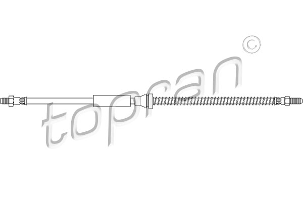 TOPRAN 300 685 Flessibile del freno-Flessibile del freno-Ricambi Euro