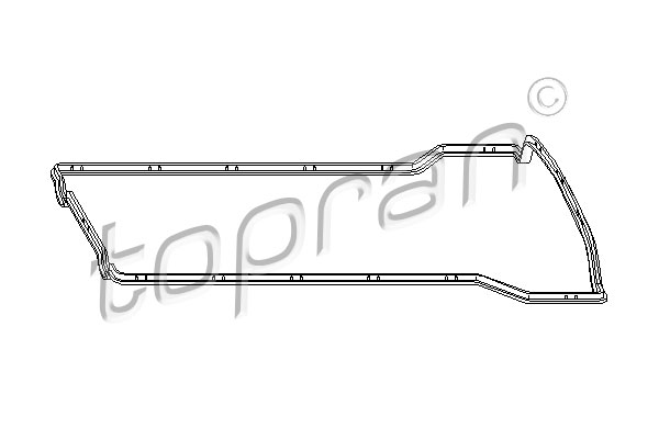 TOPRAN 400 928 Guarnizione, Copritestata-Guarnizione, Copritestata-Ricambi Euro