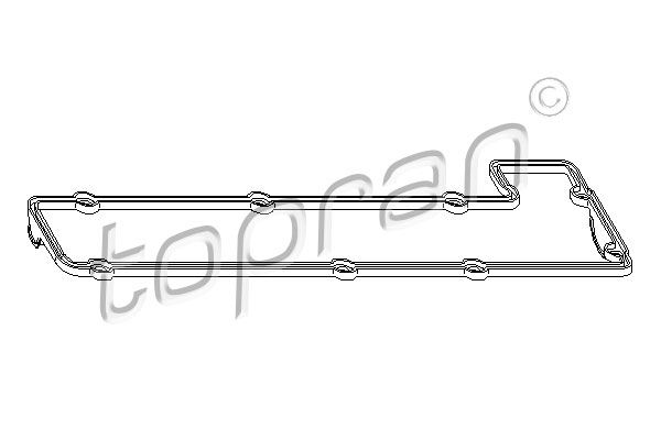 TOPRAN 400 931 Guarnizione, Copritestata-Guarnizione, Copritestata-Ricambi Euro